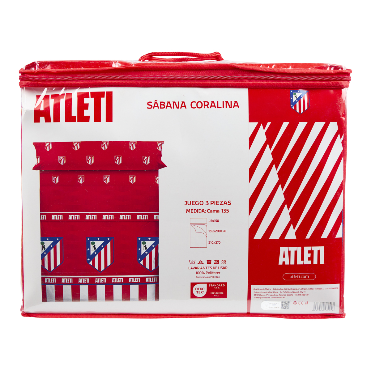 Coral Fleece Bed Sheet Set 135 cm image number null